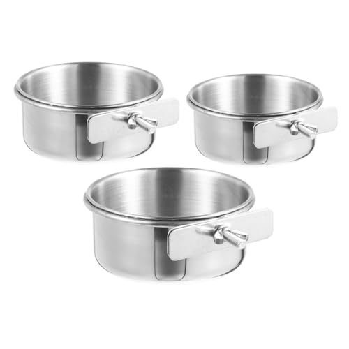 Toyvian 3-teiliges Vogelkäfig-futterspender: Vogelfutternäpfe Aus – Papageien-futternäpfe Mit Klemmhalterung Für Sittiche, Nymphensittiche, Conures Und Wellensittiche Toyvian 3-teiliges Vogelkäfig-futterspender: Vogelfutternäpfe Aus – Papageien-futternäpfe Mit Klemmhalterung Für Sittiche, Nymphensittiche, Conures Und Wellensittiche von Toyvian