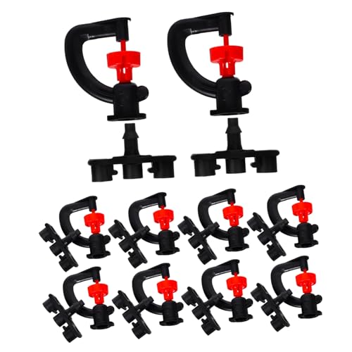 Toyvian 30 Stck Teiliges G Mikrosprinkler Drehbare Sprühdüse Wassersparende Gartenbewässerung Langlebig und Installieren für Blumen und Obstbäume Toyvian 30 Stck Teiliges G Mikrosprinkler Drehbare Sprühdüse Wassersparende Gartenbewässerung Langlebig und Installieren für Blumen und Obstbäume von Toyvian