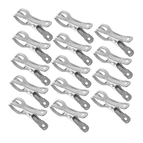 Toyvian 30 Stück Poolabdeckungs Clips Rutsch Klemmen für Winter Poolabdeckungen Vielseitige Handtuch und Kleidungshalter für Windige Bedingungen von Toyvian