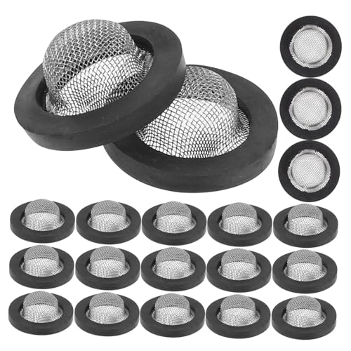 Toyvian 30 Stück Teiliges Gartenschlauch Anschluss mit Edelstahl Siebfilter und Verstärkter Gummidichtung Wasserdichte Unterlegscheiben für Wasserhähne Duschköpfe und Waschmaschinen Toyvian 30 Stück Teiliges Gartenschlauch Anschluss mit Edelstahl Siebfilter und Verstärkter Gummidichtung Wasserdichte Unterlegscheiben für Wasserhähne Duschköpfe und Waschmaschinen von Toyvian