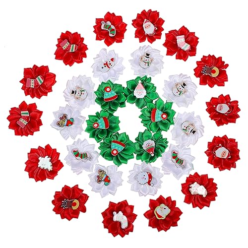 Toyvian 30 Stück Teiliges Weihnachts Haarschmuck für Hunde Weiche Bunte Blumen Haargummis Schonend für Fell Festlich für Kleine Hunde für Weihnachten Halloween und Haustierfeste Toyvian 30 Stück Teiliges Weihnachts Haarschmuck für Hunde Weiche Bunte Blumen Haargummis Schonend für Fell Festlich für Kleine Hunde für Weihnachten Halloween und Haustierfeste von Toyvian
