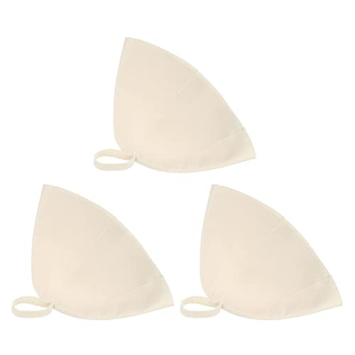 Toyvian 3Stücke Faltbare Saunahüte Wärmeisolierte Kopfabdeckung Filz für Herren und Damen für Sauna und Wellness Schützt vor Hitze und Feuchtigkeit von Toyvian