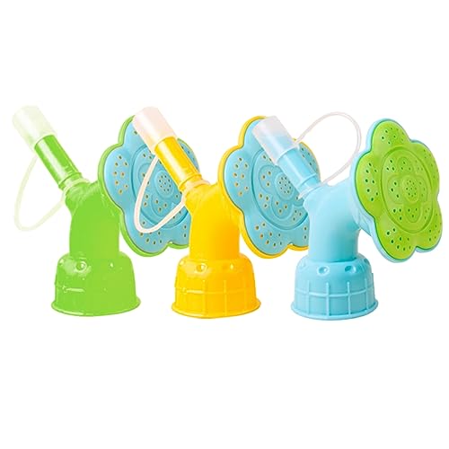 Toyvian 3Stücke Sprinklerkopf für Flaschen Bewässerungsdüse für Bonsai und Zimmerpflanzen Kunststoffmaterial Gleichmäßige Wasserverteilung für Verschiedene Wasserflaschen von Toyvian