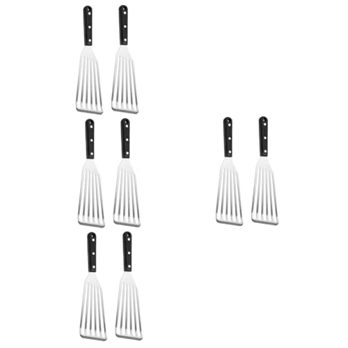 Toyvian 4 Sätze Gebratener Fischspatel Slot Professional Kochen Mit Grillspatel Küchenmaschiene Kochgeschirr Armaturen Küche Hochleistungsspachtel Steak Bratschaufel Pp 2 Stück * 4 von Toyvian