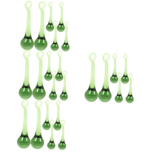 Toyvian 4 Sätze Kristall Pendelleuchter Pendelleuchten Hängekristalle Hängendes Kristallprisma Hängende Kristallornamente Dekorationen Mit Tropfenanhängern Hängendes Prisma 6 Stück * 4 von Toyvian