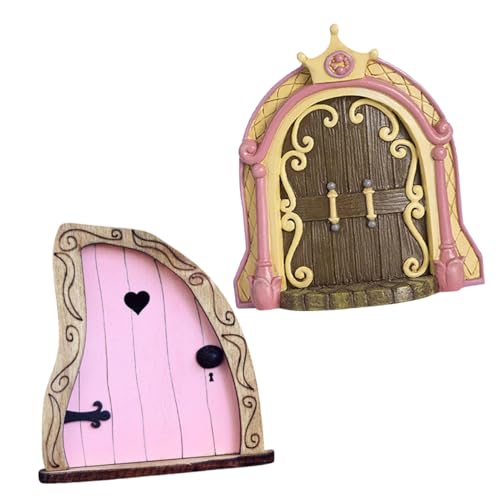 Toyvian 4 Sätze Märchenhauszubehör Gartenbaum Feentür Outdoor- Feengartenzubehör Zahnfee Tür Miniatur-feentür-bastelarbeiten Gartenfee Türdekoration Feentüren Hölzern 2 Stück * 4 Toyvian 4 Sätze Märchenhauszubehör Gartenbaum Feentür Outdoor- Feengartenzubehör Zahnfee Tür Miniatur-feentür-bastelarbeiten Gartenfee Türdekoration Feentüren Hölzern 2 Stück * 4 von Toyvian