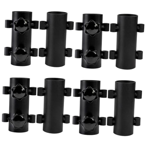 Toyvian 4 Sätze Markisenstangenhalter Basis Für Außenterrasse Mit Garten Campinghaltern Stangen Strandschirmstangenhalter Verstellbare Standfixierung Outdoor 2 Stück * 4 von Toyvian