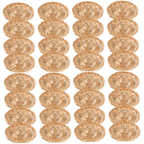 Toyvian 4 Sätze Mini-Strohhut Herren Strohhut Miniaturhüte Zum Basteln Strohhüte Groß Mini-hausschmuck Entzückender Hutschmuck Mini-Hut-DIY-Requisite 8 Stück * 4 Toyvian 4 Sätze Mini-Strohhut Herren Strohhut Miniaturhüte Zum Basteln Strohhüte Groß Mini-hausschmuck Entzückender Hutschmuck Mini-Hut-DIY-Requisite 8 Stück * 4 von Toyvian