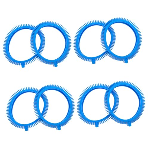 Toyvian 4 Sätze Pool Reifen Ersatzteile Für Poolreinigungsgeräte Langlebige Zubehörteile Für Effiziente Und Klareres Wasser Geeignet Für Verschiedene Poolmodelle 2 Stück * 4 von Toyvian