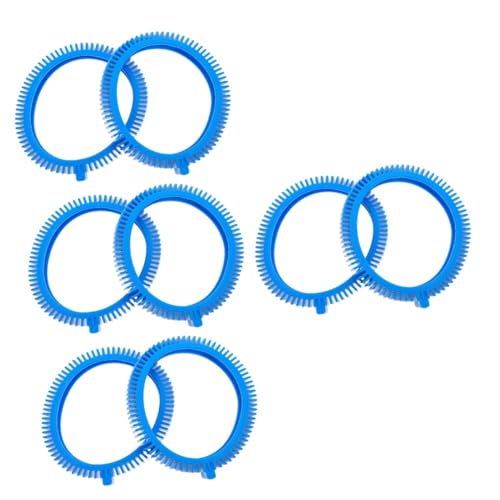 Toyvian 4 Sätze Poolreifen Ersatzteile Für Poolreiniger Hochwertige Reinigungszubehörteile Tragbar Leicht Langlebig Für Effiziente Poolreinigung Einfacher Austausch Blau 2 Stück * 4 von Toyvian