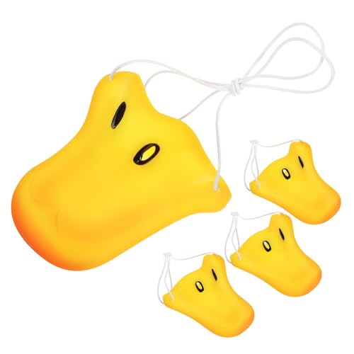Toyvian 4 Stk. Teiliges Entenschnabel-karnevalsnasen- Realistische Tierkostüm-attrappen aus Leichtem Vinyl Komfortabel mit Elastischem Band Vielseitig für Party Fasching Bühne und Cosplay Toyvian 4 Stk. Teiliges Entenschnabel-karnevalsnasen- Realistische Tierkostüm-attrappen aus Leichtem Vinyl Komfortabel mit Elastischem Band Vielseitig für Party Fasching Bühne und Cosplay von Toyvian