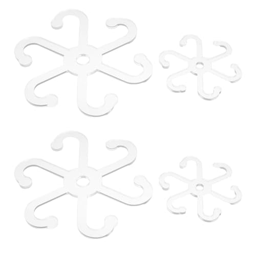 Toyvian 4 Stück Acryl Halter für Monstera für und Außengärten Flexible Unterstützung für Verschiedene Pflanzenarten und Stängelgrößen Toyvian 4 Stück Acryl Halter für Monstera für und Außengärten Flexible Unterstützung für Verschiedene Pflanzenarten und Stängelgrößen von Toyvian