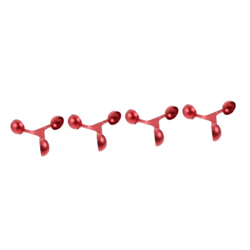 Toyvian 4 Stück Anemometer Windgeschwindigkeitsmesssensor Cup Design und Tragbar für Wetterstationen Gewächshäuser und Schiffe Toyvian 4 Stück Anemometer Windgeschwindigkeitsmesssensor Cup Design und Tragbar für Wetterstationen Gewächshäuser und Schiffe von Toyvian