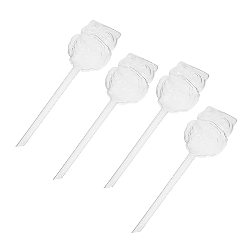 Toyvian 4 Stück Bewässerungsgerät Geräte mit selbstbewässernden Spikes für Pflanzen Bewässerungssystem Garten Wasser drinnen Form Pflanzenbewässerung Spikes gießen PVC von Toyvian