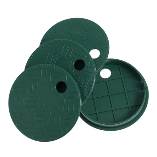 Toyvian 4 Stück Box Garten Unterirdische Box Abdeckung Sprinkler Abdeckung Ventilkästen Im Boden Bewässerungssteuerventil Abdeckung Sprinklersystem Abdeckung Bewässerungsventilabdeckungen von Toyvian