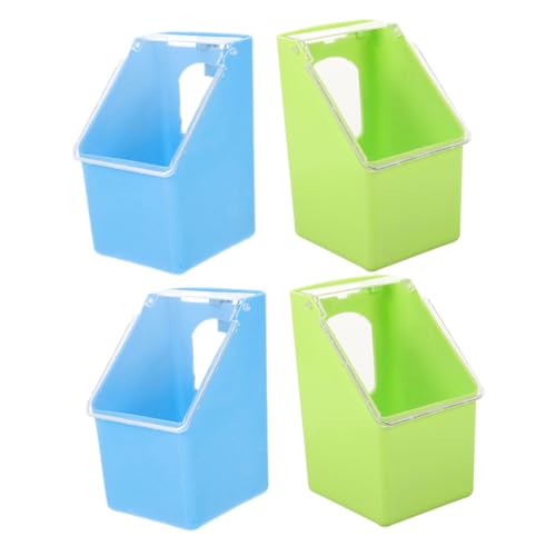 Toyvian 4 Stück Hängebox Futtertrog Vogelschüssel Taubenfutterspender Pellets Wachtelfutterspender Käfig Vogelfutterspender Futterbehälter Babynahrungsspender Hängender Toyvian 4 Stück Hängebox Futtertrog Vogelschüssel Taubenfutterspender Pellets Wachtelfutterspender Käfig Vogelfutterspender Futterbehälter Babynahrungsspender Hängender von Toyvian
