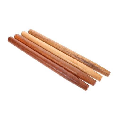 Toyvian 4 Stück Hartholz Messergriff Gartenbedarf Hackengriff Ersatzholz Ersatzgriff Für Schaufel Ersatzgriff Für Hammer Holzgriff Für Hacke Beilgriff Holz von Toyvian