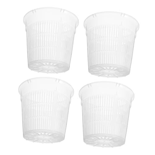 Toyvian 4 Stück Hydroponischer Gemüseanbaukorb hydroponischer Pflanzentopf Korb aus Kunststoffgitter Orchideenkörbe Teichpflanzen für kleine Teiche Netztöpfe Plastik Weiß Wiederverwendbar Toyvian 4 Stück Hydroponischer Gemüseanbaukorb hydroponischer Pflanzentopf Korb aus Kunststoffgitter Orchideenkörbe Teichpflanzen für kleine Teiche Netztöpfe Plastik Weiß Wiederverwendbar von Toyvian