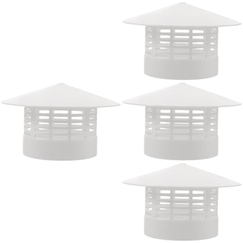 Toyvian 4 Stück Kaminhaube Wetterfeste Abdeckung für Schornsteine Schützt vor Regen und Installieren für Garten und Zuhause Toyvian 4 Stück Kaminhaube Wetterfeste Abdeckung für Schornsteine Schützt vor Regen und Installieren für Garten und Zuhause von Toyvian