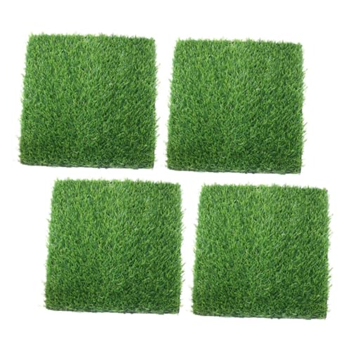 Toyvian 4 Stück Kunstrasen Hund gefälscht künstlich im Freien Outdoor-Grasteppich Simulation Grasmatte lebensechte Grasmatte Fake Gras Pad simulierte Grasmatte Welpengras Plastik Grün Toyvian 4 Stück Kunstrasen Hund gefälscht künstlich im Freien Outdoor-Grasteppich Simulation Grasmatte lebensechte Grasmatte Fake Gras Pad simulierte Grasmatte Welpengras Plastik Grün von Toyvian