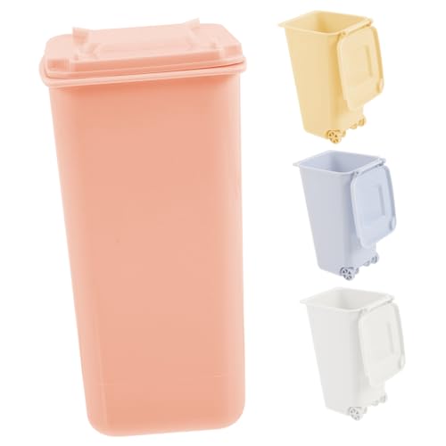 Toyvian 4 Stück Mini Desktop Mülleimer mit Deckel Platzsparender Quadratischer Abfalleimer Geruchsdicht Vielseitig für Büro Schlafzimmer Bad und Küche Praktischer Kleiner Müllbehälter Toyvian 4 Stück Mini Desktop Mülleimer mit Deckel Platzsparender Quadratischer Abfalleimer Geruchsdicht Vielseitig für Büro Schlafzimmer Bad und Küche Praktischer Kleiner Müllbehälter von Toyvian