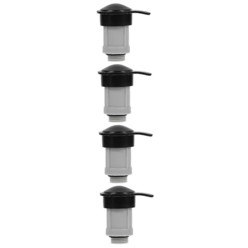 Toyvian 4 Stück Pool-Ersatz Ventil Teile Schwimmbad klein freigeben Pool Luftdüse Pool Injektionsdüse Adapter zum Aufblasen von Pools Pool Einlass Luftadapter oberirdischer Pool Plastik von Toyvian