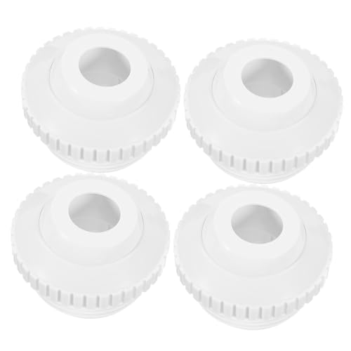 Toyvian 4 Stück Pool Massage Düse Rotierende Wasser Auslass Düse für Robuste Kunststoff Zubehör für Pool Wasserjet Auslässe Langlebig und Verschleißfest von Toyvian
