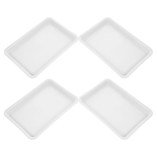 Toyvian 4stücke Quadratische Pflanzenuntersetzer Aus Kunststoff Wasserauffangschalen Für Töpfe Pflanzenschalen Für Sukkulenten Robuste Topfplatten Für Pflanzen Tropfschalen Für von Toyvian