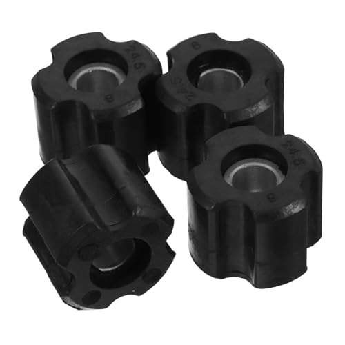 Toyvian 4 Stück Rasenmäherlager Kit Vorderradlagersatz Black Sport von Toyvian