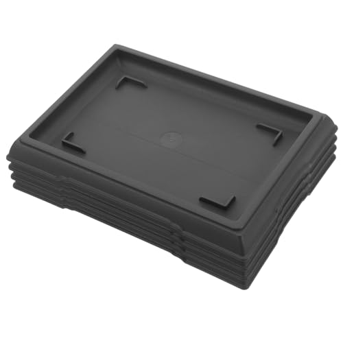 Toyvian 4 Stück Rechteckige Pflanzentopf Untersetzer Kunststoff Robuste Blumentopfuntersetzer für Wasserableitung und Sauberkeit Toyvian 4 Stück Rechteckige Pflanzentopf Untersetzer Kunststoff Robuste Blumentopfuntersetzer für Wasserableitung und Sauberkeit von Toyvian