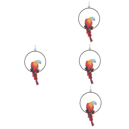 Toyvian 4 Stück Simulierter Papageianhänger Wand Blau gefälscht hängend Vogelverzierung Sittich-Ornament Vogelskulpturen Gartenverzierung simulierte Vogelstatue GFK Bunt Toyvian 4 Stück Simulierter Papageianhänger Wand Blau gefälscht hängend Vogelverzierung Sittich-Ornament Vogelskulpturen Gartenverzierung simulierte Vogelstatue GFK Bunt von Toyvian