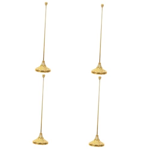 Toyvian 4 Stück Stabiler Tischfahnenmast Metall mit Standfuß Vielseitiger Halter für Kleine Flaggen für Schreibtisch Konferenzräume Fotografie und Toyvian 4 Stück Stabiler Tischfahnenmast Metall mit Standfuß Vielseitiger Halter für Kleine Flaggen für Schreibtisch Konferenzräume Fotografie und von Toyvian