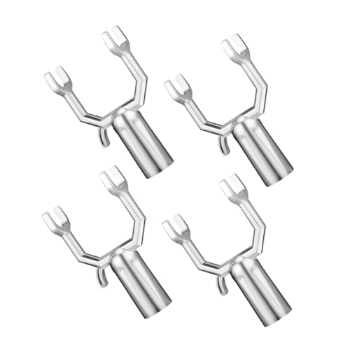 Toyvian 4 Stück Stützgabel für Obstbäume Steht Unterstützung AST Stützkrücke groß befestigen Baumstütze für Obstbäume Gartenstützen Set Stabilisator Stand Einsatz Aluminiumlegierung Silver von Toyvian