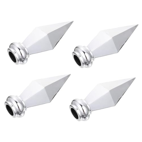Toyvian 4 Stück Teiliges Aluminium Flaggenmast Topper Silber Wetterfestes Konferenz Flaggenkopf Robustes Fahnenmast Ornament für Außenbereich Design für Büro und Versammlungsräume Toyvian 4 Stück Teiliges Aluminium Flaggenmast Topper Silber Wetterfestes Konferenz Flaggenkopf Robustes Fahnenmast Ornament für Außenbereich Design für Büro und Versammlungsräume von Toyvian