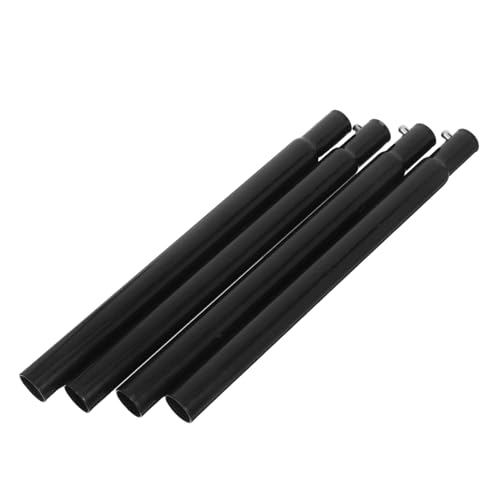 Toyvian 4 Stück Teiliges Edelstahl Ersatzset für Holzofenständer Abnehmbare Verstärkte Verlängerte Ofenfüße für Camping Transportfreundliche und Schnelle Reparatur von Zeltofenfüßen von Toyvian