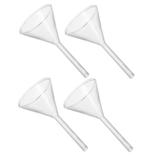 Toyvian 4 Stück Teiliges Glasfilter Klarer Kurzschaft Labor-trichter für Öl-laternen Tragbare Wissenschaftliche Filterwerkzeuge für Schülerexperimente und Vielseitige Laboranwendungen Toyvian 4 Stück Teiliges Glasfilter Klarer Kurzschaft Labor-trichter für Öl-laternen Tragbare Wissenschaftliche Filterwerkzeuge für Schülerexperimente und Vielseitige Laboranwendungen von Toyvian