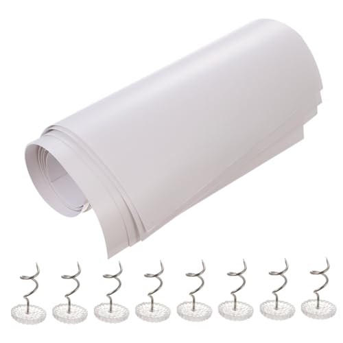 Toyvian 4 Stück Teiliges Katzenkratzschutz aus Flexiblem PVC Selbstklebende Kratzmatte für Sofa Komfortabel und Langlebig Effektiver Möbel und Couchschutz vor Katzenkrallen von Toyvian