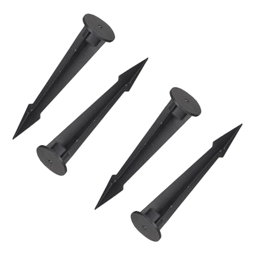 Toyvian 4 Stück Teiliges Langlebige Aluminium Erdspieße für LED Solar Gartenlampen Außen Robust Einfach im Boden zu Befestigen für Terrasse und Außenbereich Toyvian 4 Stück Teiliges Langlebige Aluminium Erdspieße für LED Solar Gartenlampen Außen Robust Einfach im Boden zu Befestigen für Terrasse und Außenbereich von Toyvian