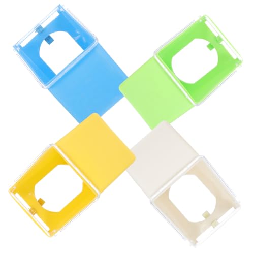 Toyvian 4 Stück Teiliges Multifunktionales Hänge Futterbehälter aus Robustem Kunststoff mit Großer Kapazität Geeignet als Vogelfutterspender und Wasserschale für Tauben und Geflügel Toyvian 4 Stück Teiliges Multifunktionales Hänge Futterbehälter aus Robustem Kunststoff mit Großer Kapazität Geeignet als Vogelfutterspender und Wasserschale für Tauben und Geflügel von Toyvian