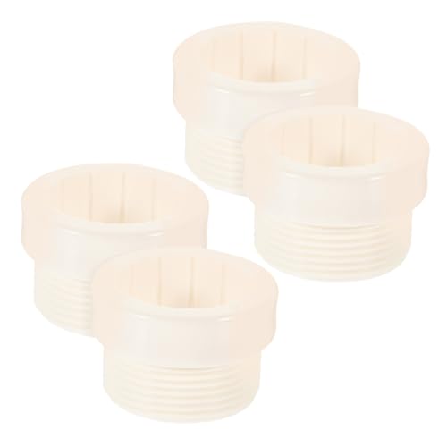 Toyvian 4 Stück Teiliges Pool Sonnenschirm Stabilisator Wetterfester Gewindeadapter Außendurchmesser Präzise für Schirmstangen Stabile Hülse für Terrasse Pool und Strand Weiß Toyvian 4 Stück Teiliges Pool Sonnenschirm Stabilisator Wetterfester Gewindeadapter Außendurchmesser Präzise für Schirmstangen Stabile Hülse für Terrasse Pool und Strand Weiß von Toyvian
