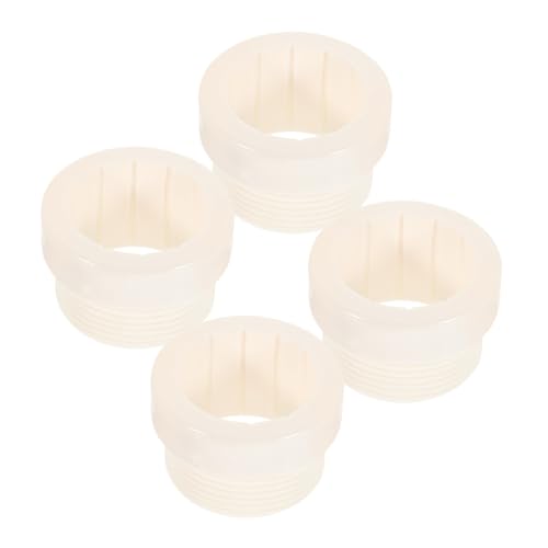 Toyvian 4 Stück Teiliges Pool-Sonnenschirm-stabilisator Adapter Wetterbeständiger Gewindeeinsatz Außendurchmesser Kompatibel mit Schirmstangen Stabiler Outdoor Pool Terrassenhalter Toyvian 4 Stück Teiliges Pool-Sonnenschirm-stabilisator Adapter Wetterbeständiger Gewindeeinsatz Außendurchmesser Kompatibel mit Schirmstangen Stabiler Outdoor Pool Terrassenhalter von Toyvian