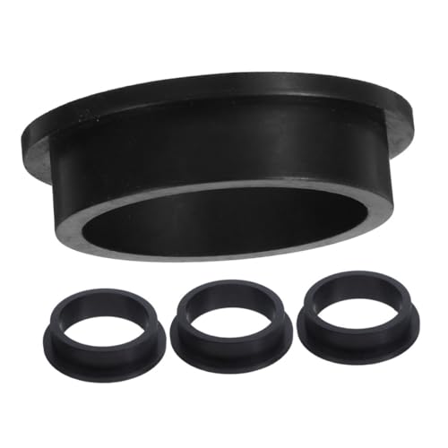 Toyvian 4 Stück Teiliges Silikon Förmiges Dichtungsring Set für Sandfilterpumpe Langlebiger Pool Schlauch Dichtungsaustausch Installieren Kompatibel mit Sandpumpen Schwarz von Toyvian