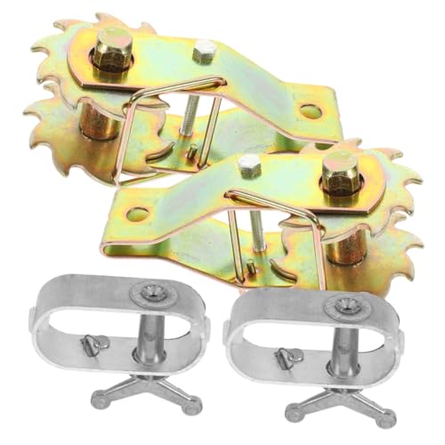 Toyvian 4 Stück Teiliges Stahlseil Spannset Robuster Drahtseil Spanner Langlebigem Zuverlässiger Kabel und Drahtseil Tightener für Gartenzäune Gewächshaus und Abspannseile Toyvian 4 Stück Teiliges Stahlseil Spannset Robuster Drahtseil Spanner Langlebigem Zuverlässiger Kabel und Drahtseil Tightener für Gartenzäune Gewächshaus und Abspannseile von Toyvian