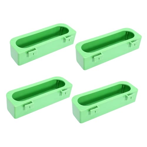 Toyvian 4 Stück Teiliges Vogelfutternapf aus Hochwertigem Kunststoff Dickwandiger Vogelkäfig Futterspender mit Großem Fassungsvermögen Hängbar und Bodenmontierbar für Tauben und Wildvögel Toyvian 4 Stück Teiliges Vogelfutternapf aus Hochwertigem Kunststoff Dickwandiger Vogelkäfig Futterspender mit Großem Fassungsvermögen Hängbar und Bodenmontierbar für Tauben und Wildvögel von Toyvian