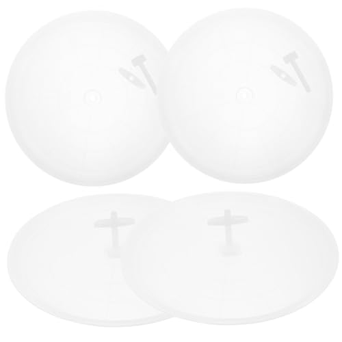 Toyvian 4 Stück Teiliges Vogelkäfig Zubehör Transparentes Rundes Parrot Toilet Pan Langlebiges Leicht zu Reinigendes Poop Tray für Vögel Kaninchen Kleintiere Hygienisches Tablett Toyvian 4 Stück Teiliges Vogelkäfig Zubehör Transparentes Rundes Parrot Toilet Pan Langlebiges Leicht zu Reinigendes Poop Tray für Vögel Kaninchen Kleintiere Hygienisches Tablett von Toyvian