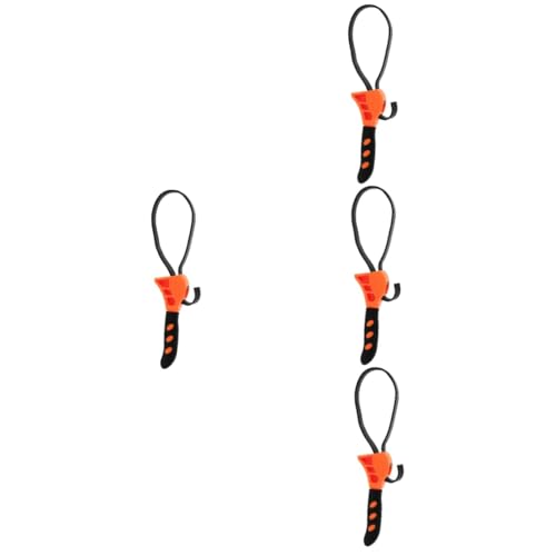 Toyvian 4 Stück Verstellbarer Bandschlüssel für Ölfilter und Flaschenöffner Multifunktionales Werkzeug mit Rutschfestem Griff für und Outdoor Aktivitäten Orange Toyvian 4 Stück Verstellbarer Bandschlüssel für Ölfilter und Flaschenöffner Multifunktionales Werkzeug mit Rutschfestem Griff für und Outdoor Aktivitäten Orange von Toyvian