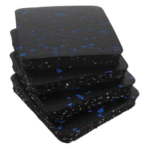 Toyvian 4 Stücke Laufbandkissen Bodenmatte Anti -Schock -Matte Vibrationskissen Schallabsorbierender Teppich Stoßdämpfende Matte Laufbandpolster Für Den Boden Trainingsmatte Black Gummi Toyvian 4 Stücke Laufbandkissen Bodenmatte Anti -Schock -Matte Vibrationskissen Schallabsorbierender Teppich Stoßdämpfende Matte Laufbandpolster Für Den Boden Trainingsmatte Black Gummi von Toyvian