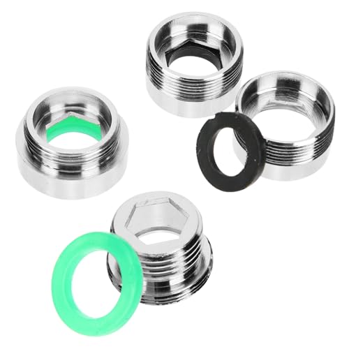 Toyvian 4 Teiliger Wasserhahn Adapter Wasserhahn Adapter Für Schlauch Filter Luftsprudler Wasserhahn Für Badezimmer Waschbecken Wasserhahn Auf Gartenschlauch Adapter Waschbecken von Toyvian