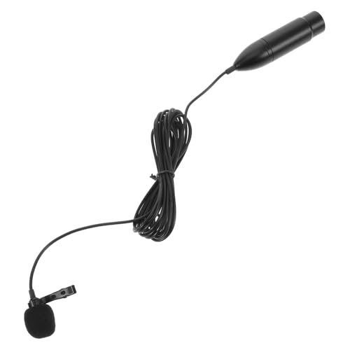 Toyvian 48V Lavalier Ansteckmikrofon Xlr Tragbares Professionelles Mikrofon mit Xlr Buchse für Konferenzen Gesangsaufnahmen und Live Streaming Plug And Play Design Toyvian 48V Lavalier Ansteckmikrofon Xlr Tragbares Professionelles Mikrofon mit Xlr Buchse für Konferenzen Gesangsaufnahmen und Live Streaming Plug And Play Design von Toyvian