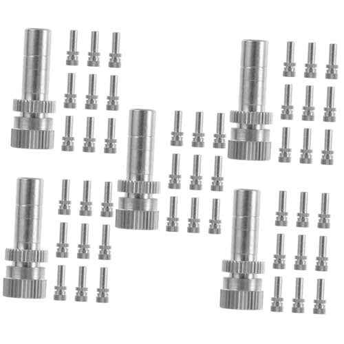 Toyvian 5 Sätze Bewässerung Sprühdüse Zerstäuberdüse Nebeldüse Nebelsprühdüse Düsennebel Kleine Sprühdüsen Düsensprüher Schlauchsprüher Messing Silver 10 Stück * 5 Toyvian 5 Sätze Bewässerung Sprühdüse Zerstäuberdüse Nebeldüse Nebelsprühdüse Düsennebel Kleine Sprühdüsen Düsensprüher Schlauchsprüher Messing Silver 10 Stück * 5 von Toyvian